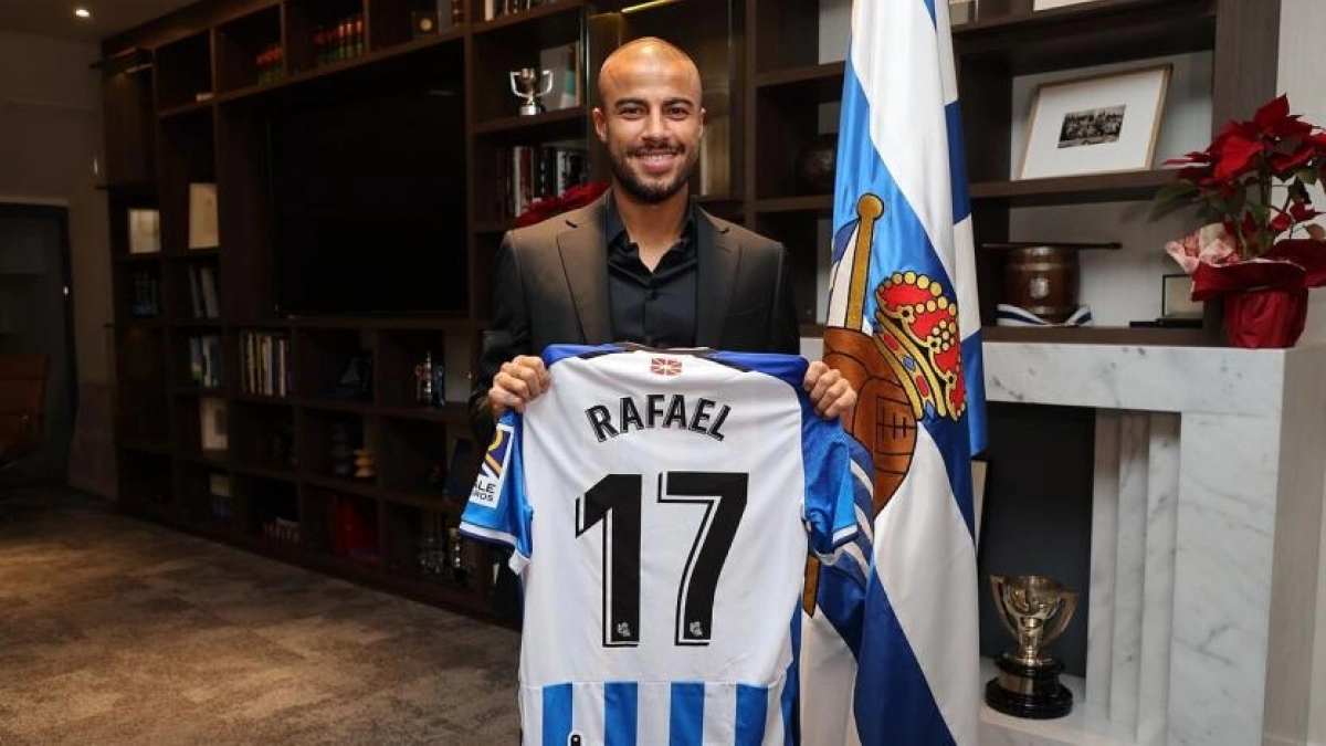 El hispanobrasileño podría quedarse en la Real. Foto: Real Sociedad