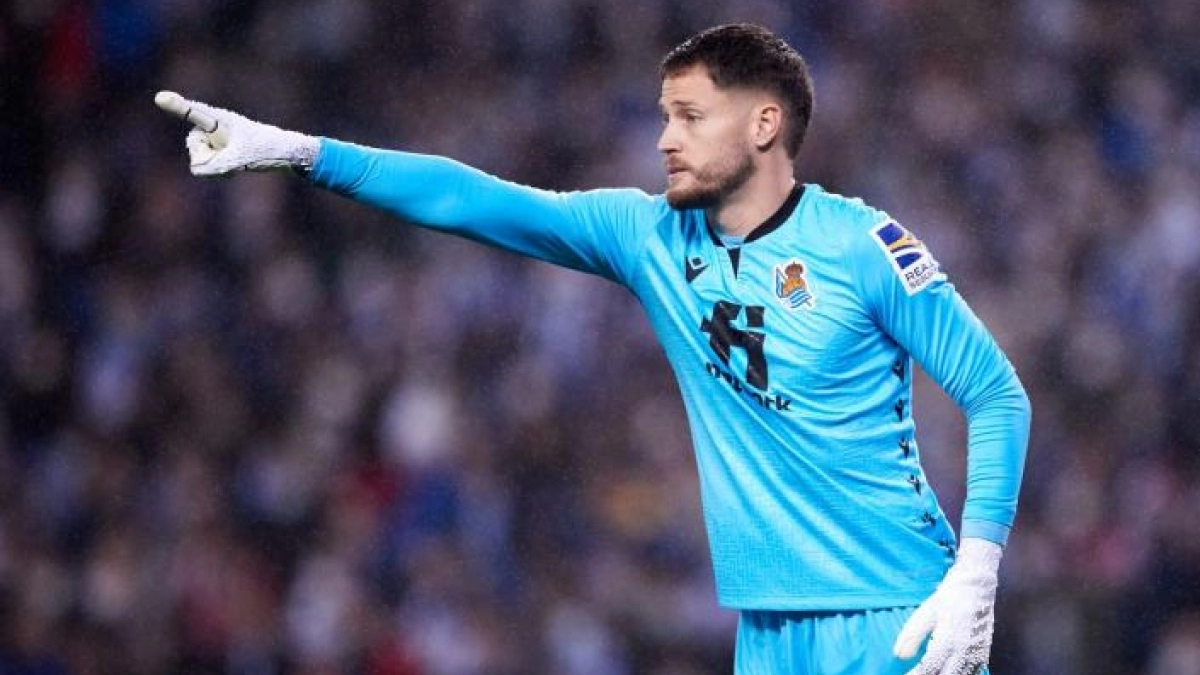 Alex Remiro renovará su contrato con la Real Sociedad.