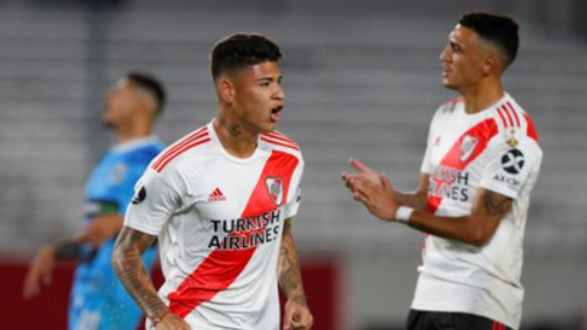 El jugador que pidió salir de River Plate en enero "Foto: Infobae"