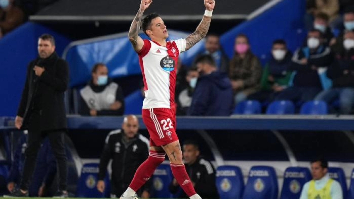 Santi Mina, la luz al final del túnel para el Celta de Coudet