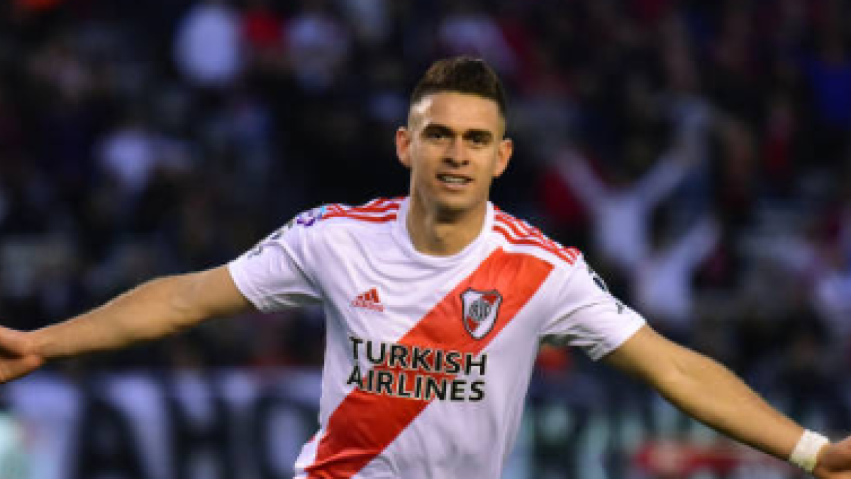 "Las tres posibilidades del Atlético de Madrid con Santos Borré que afectan a River. Foto: Getty Images"