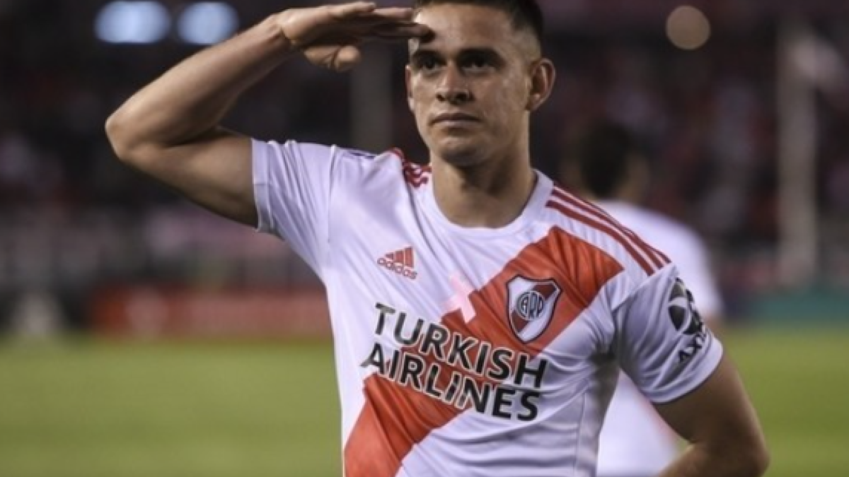 Nueva oferta de Palmeiras por Santos Borré, con pie y medio fuera de River Plate "Foto: Olé"