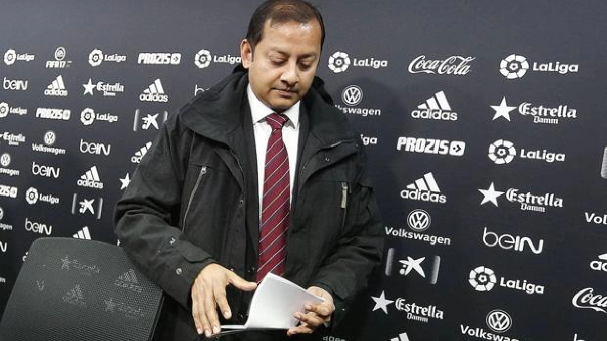 Se confirma el despido de Anil Murthy del Valencia / Lasprovincias.es