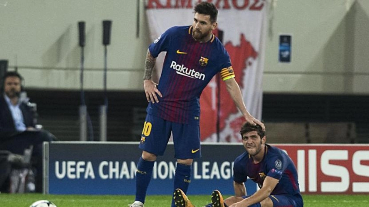 Sergi Roberto deja al Barça bajo mínimos.