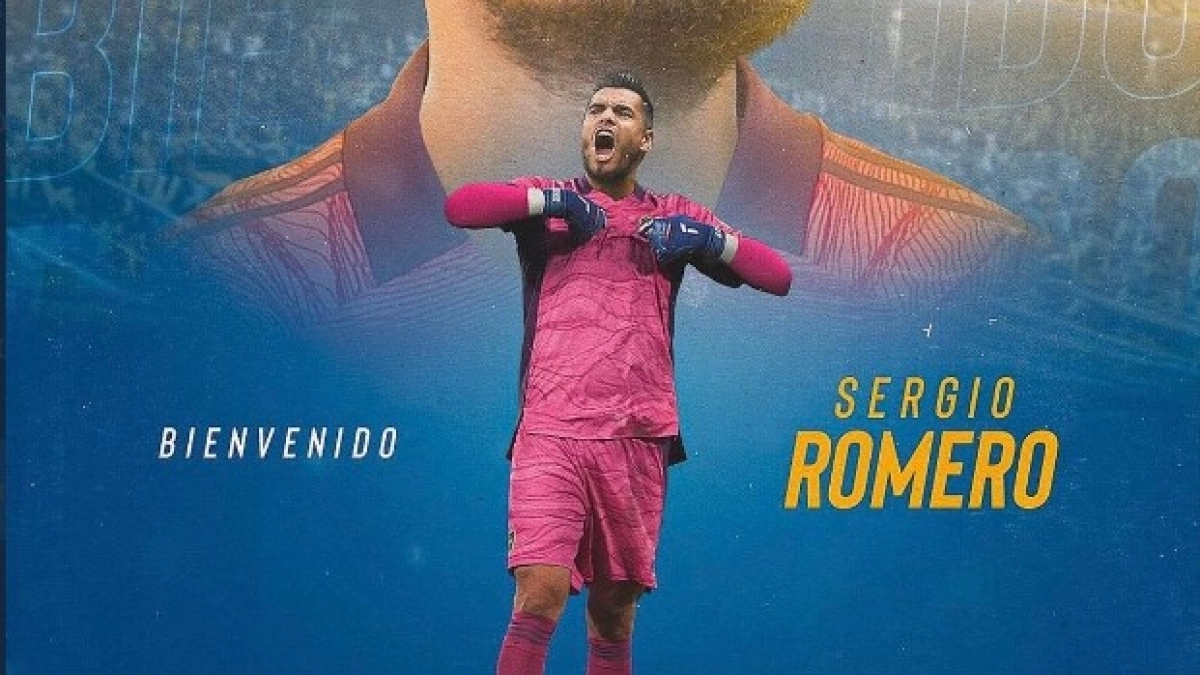 OFICIAL: Sergio Romero, nuevo jugador de Boca Juniors