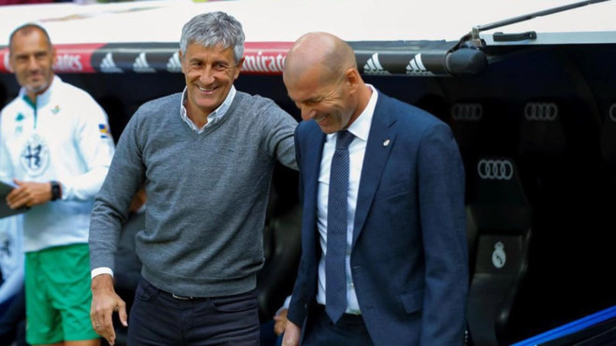 Quique Setién, ante su máxima reválida.