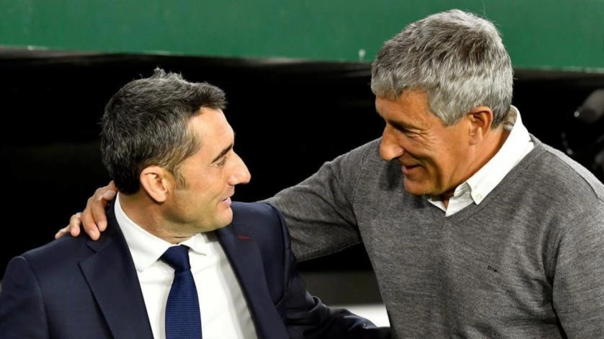 Sale Valverde y entra Setién / Eldesmarque.com