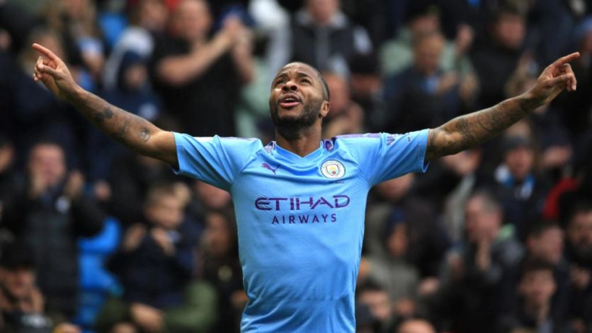 El extraño guiño de Sterling al Liverpool. FOTO: MANCHESTER CITY