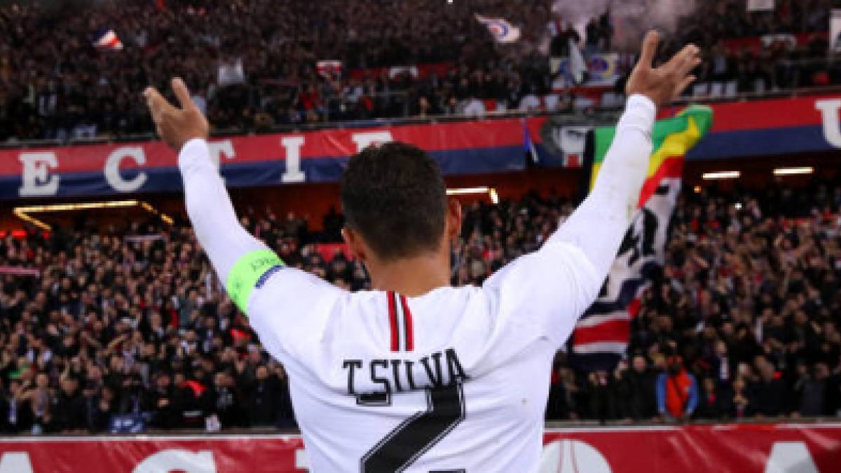 "Thiago Silva, objetivo principal del Olympique de Lyon. Foto: Getty Images"