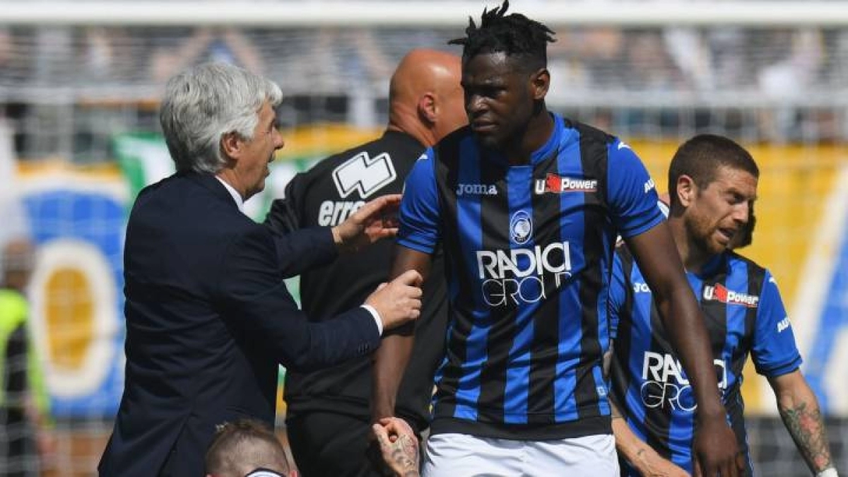 Duván Zapata podría firmar por el Inter tras la salida de Lukaku. Foto: Getty