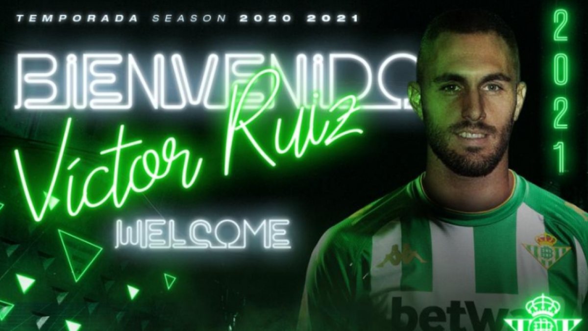 OFICIAL: Víctor Ruiz es nuevo jugador del Betis "Foto: RBB"