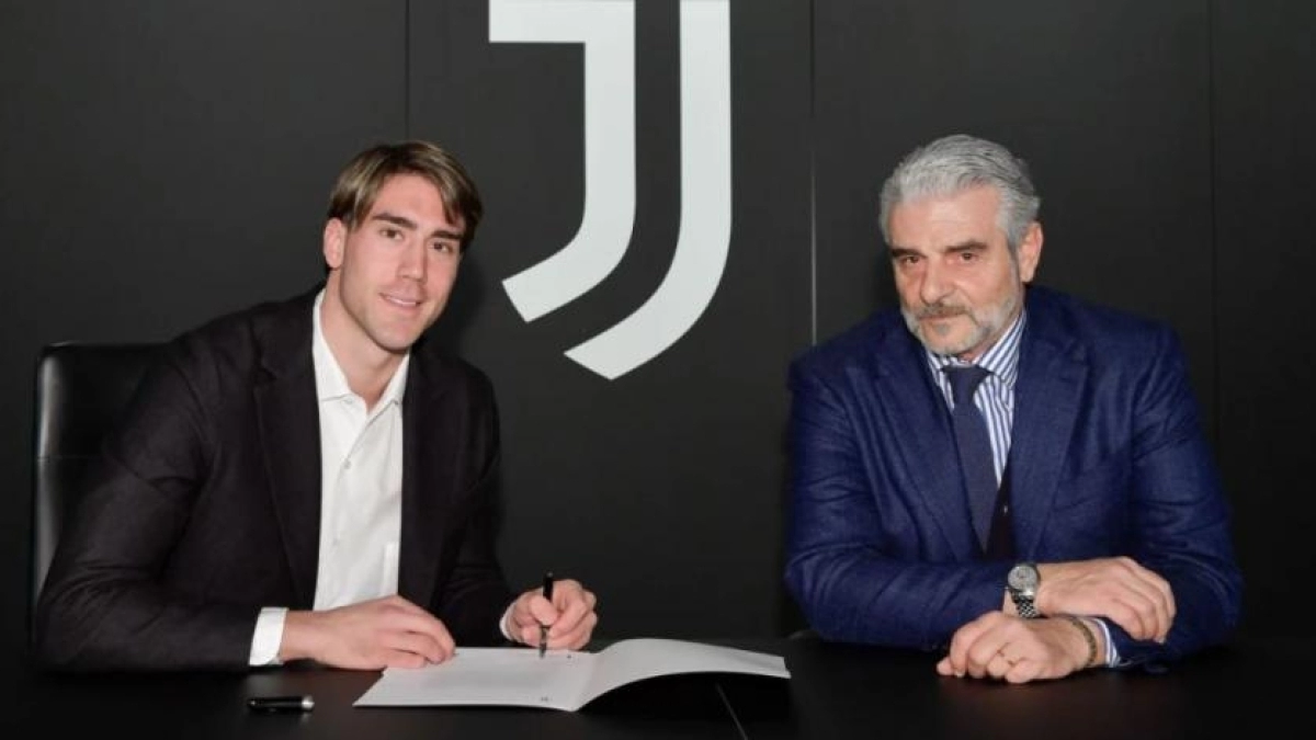 Los números de Dusan Vlahovic que enamoraron a la Juventus