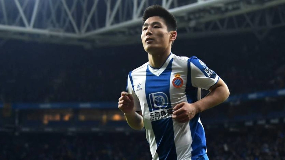 Wu Lei podría ir a la Premier League en verano | FOTO: ESPANYOL