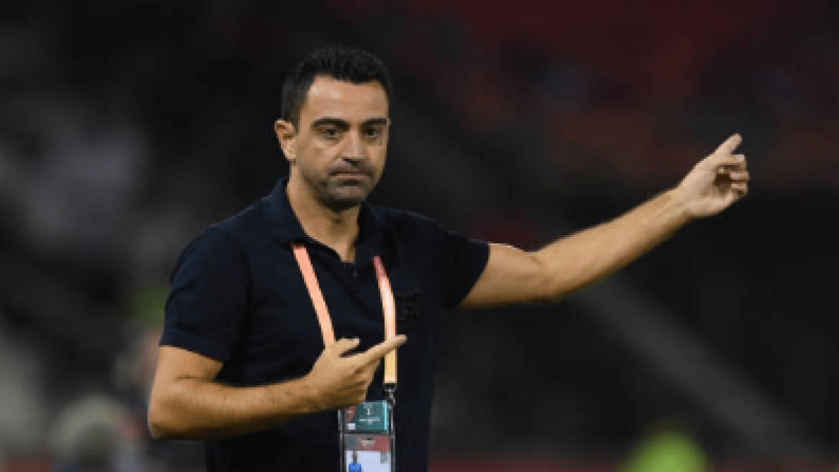 "Xavi expone sus peticiones para entrenar al Barça. Foto: Getty Images"