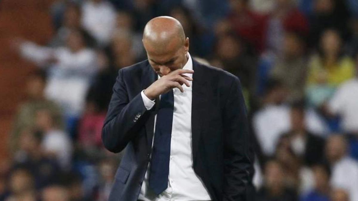 "Otro paso atrás de Zidane./ Foto: El economista"
