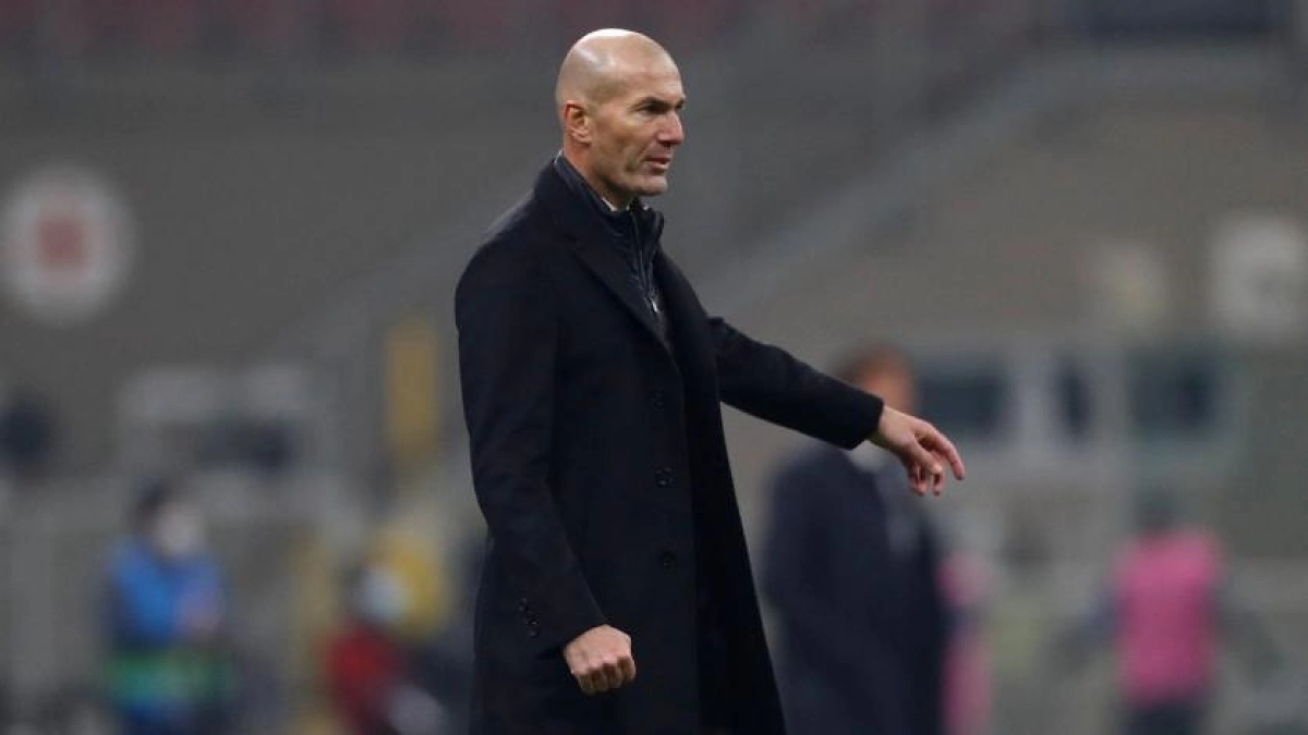 Zinedine Zidane, el principal señalado de la derrota en Ucrania