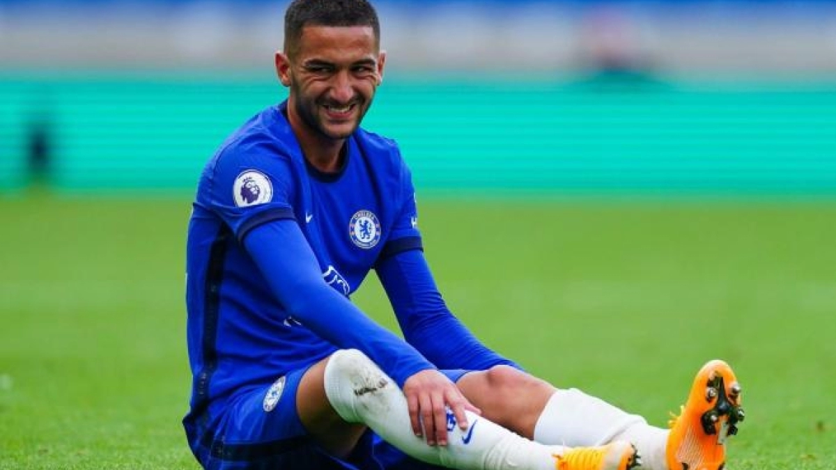 Hakim Ziyech no termina de arrancar con el Chelsea