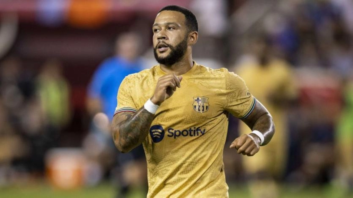 Memphis Depay, delantero del FC Barcelona. Foto: SPORT