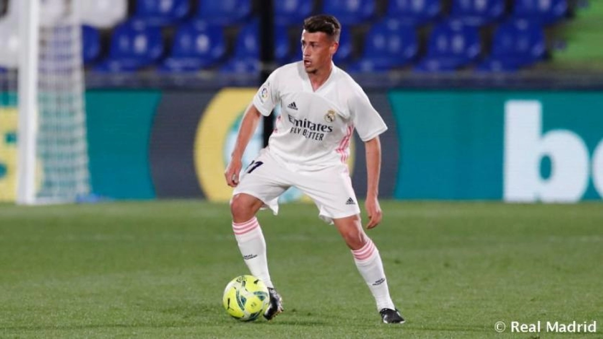 Antonio Blanco, canterano del Real Madrid. Foto: Real Madrid