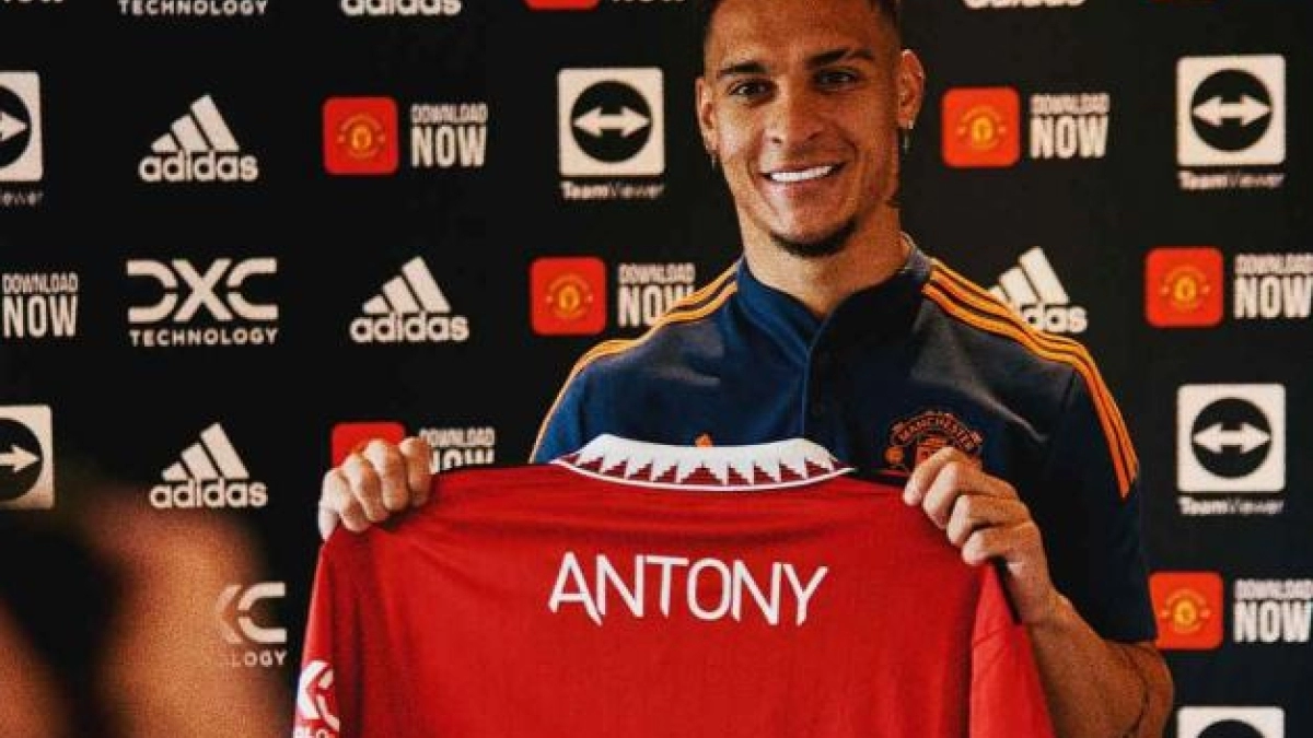 Antony, un dolor de cabeza para Ten Hag / Manutd.com