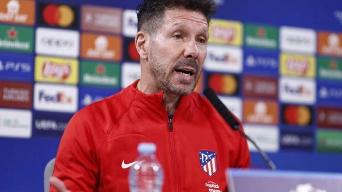 El Cholo Simeone, entrenador del Atlético de Madrid. Foto: MARCA