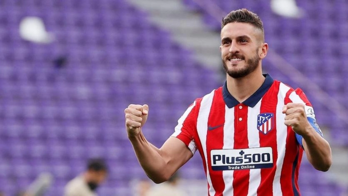 Koke Resurrección, capitán del Atlético de Madrid. Foto: Telemadrid
