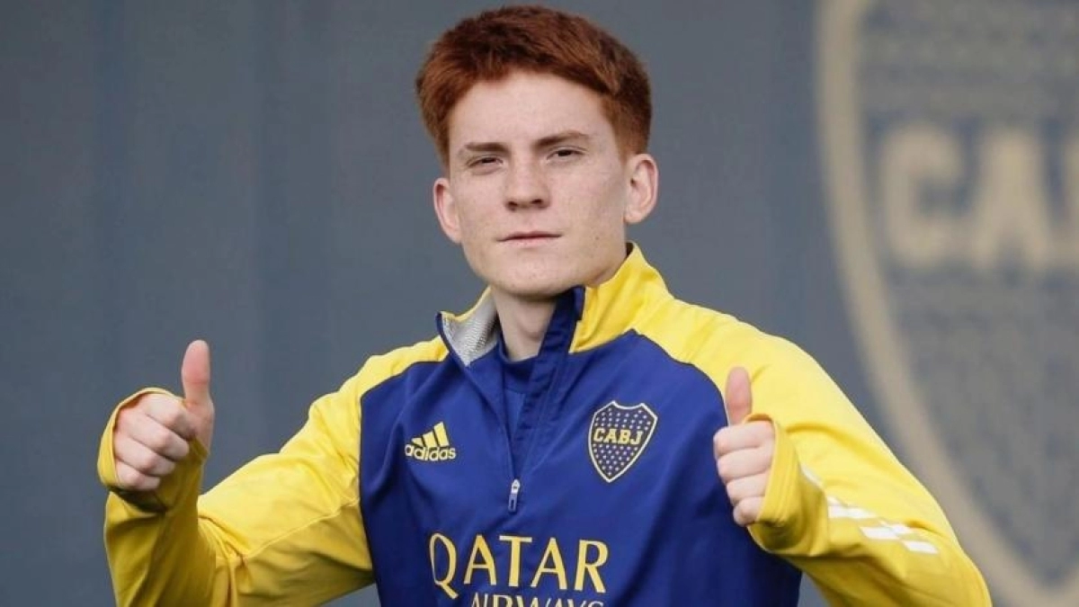 Valentín Barco es una de las promesas de Boca Juniors. Foto: MARCA