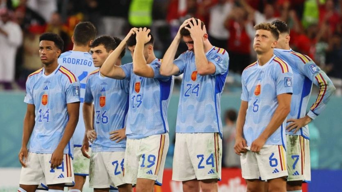 Los 5 señalados de la eliminación de España frente a Marruecos - Foto: El Confidencial