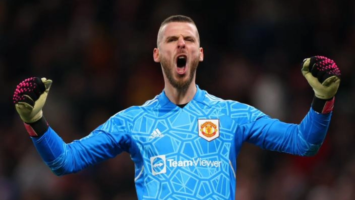 David De Gea podría seguir en Manchester. Foto: @FabrizioRomano