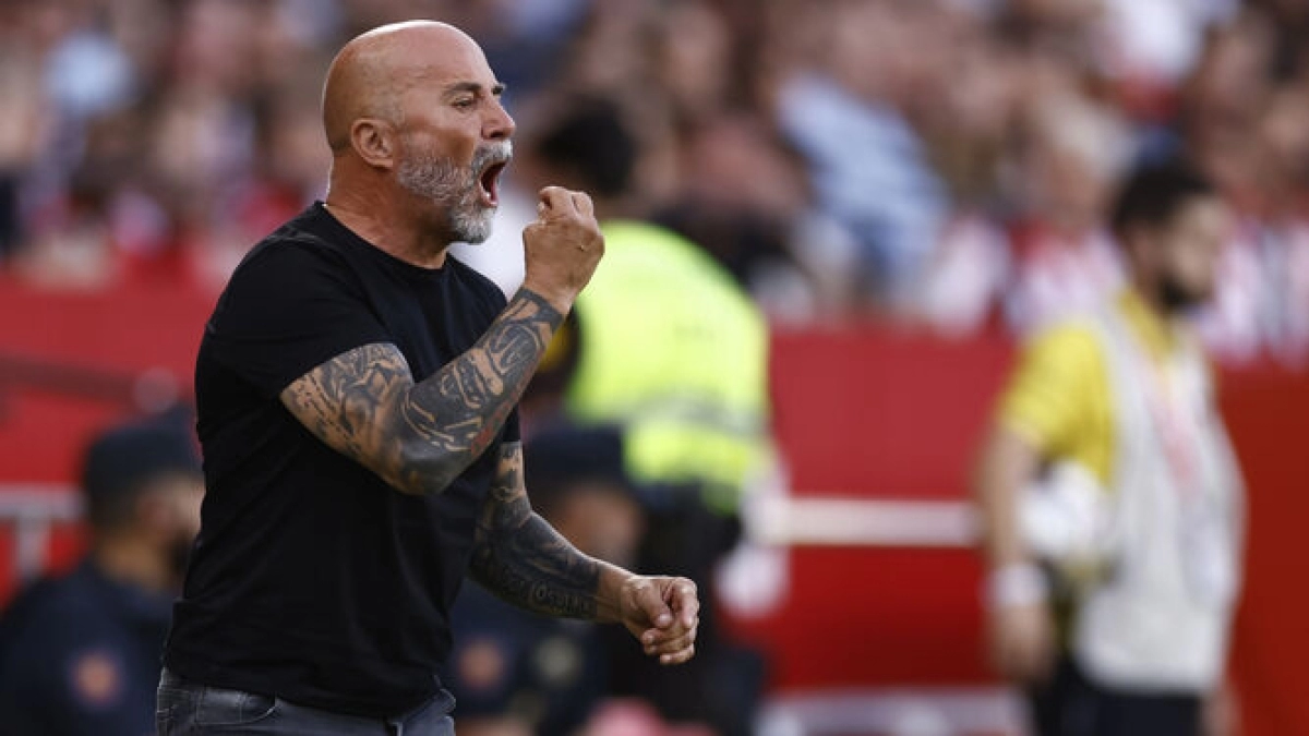 Jorge Sampaoli regresó al banquillo del Sevilla FC. Foto: Diario de Sevilla