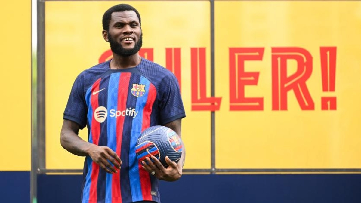 Franck Kessié, jugador del FC Barcelona. Foto: DAZN