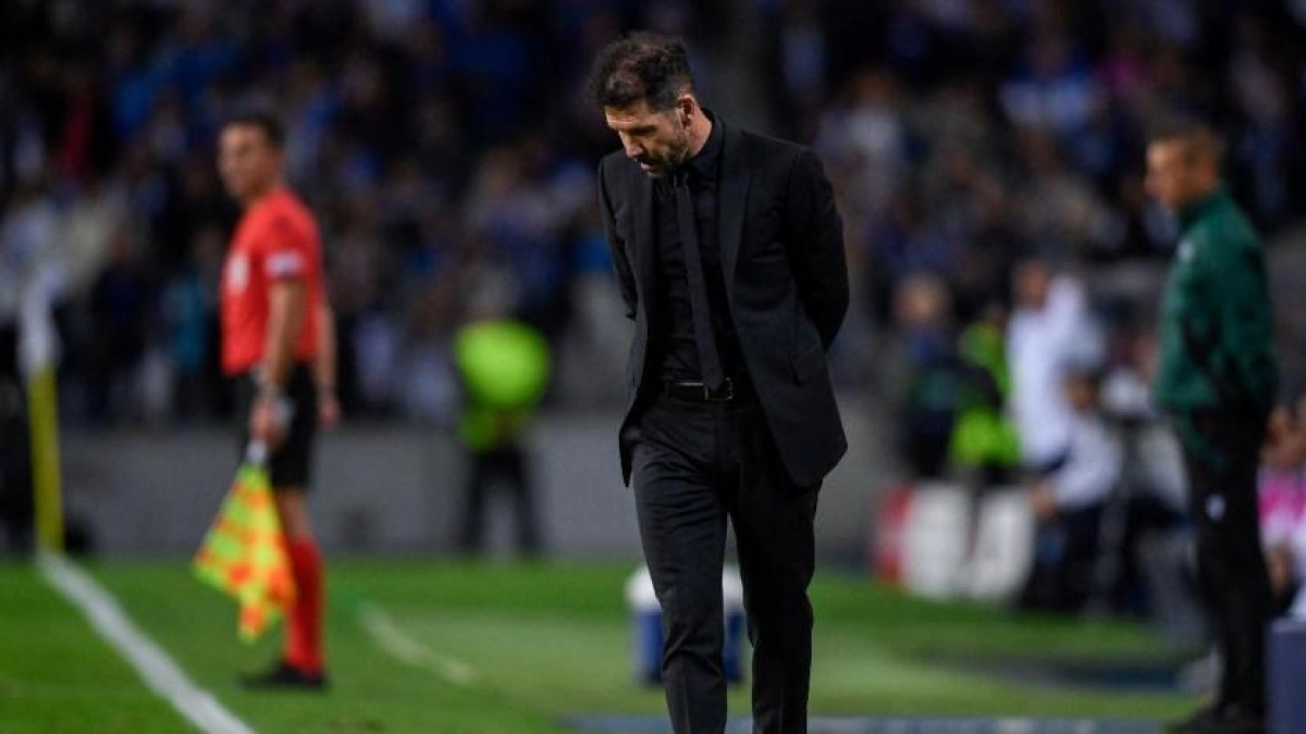 El Cholo Simeone, muy cuestionado en el Atlético de Madrid. Foto: SPORT