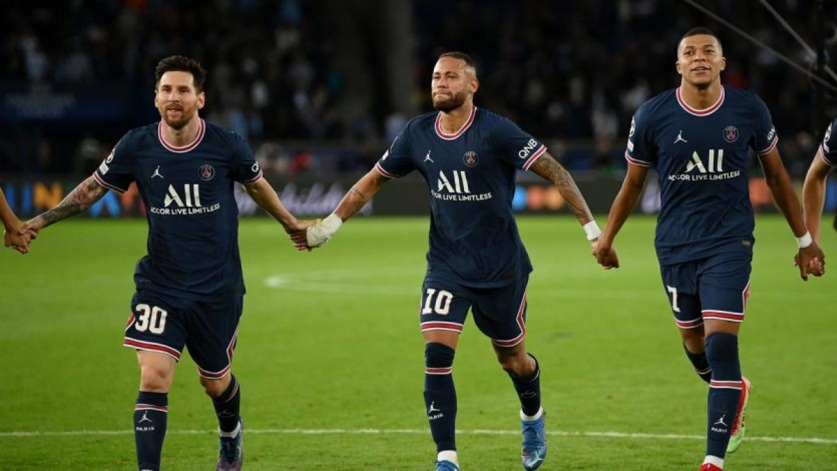 Leo Messi, Neymar y Mbappé. Foto: La Sexta