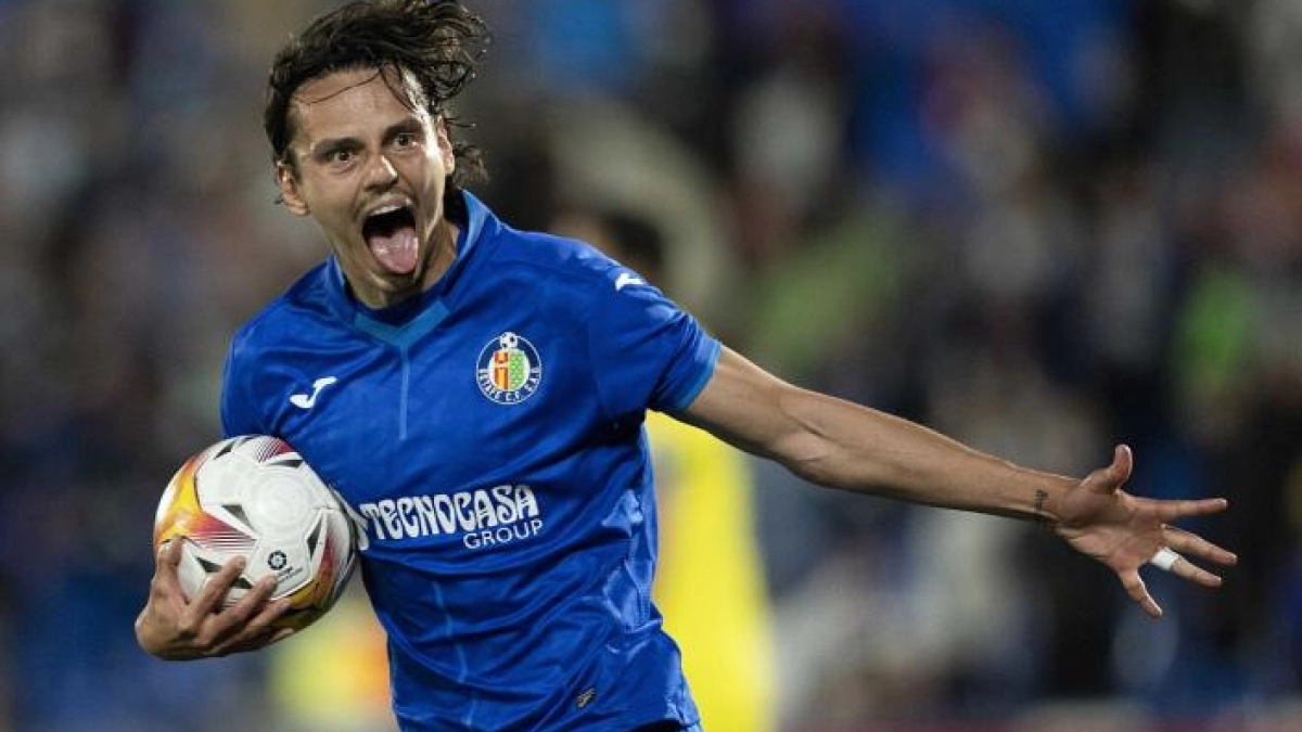 Enes Unal, delantero del Getafe y objetivo del Atlético de Madrid. Foto: MARCA