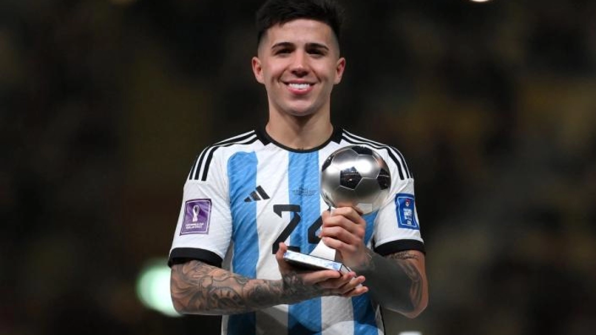 Enzo Fernández, a un paso del Chelsea FC. Foto: @Argentina