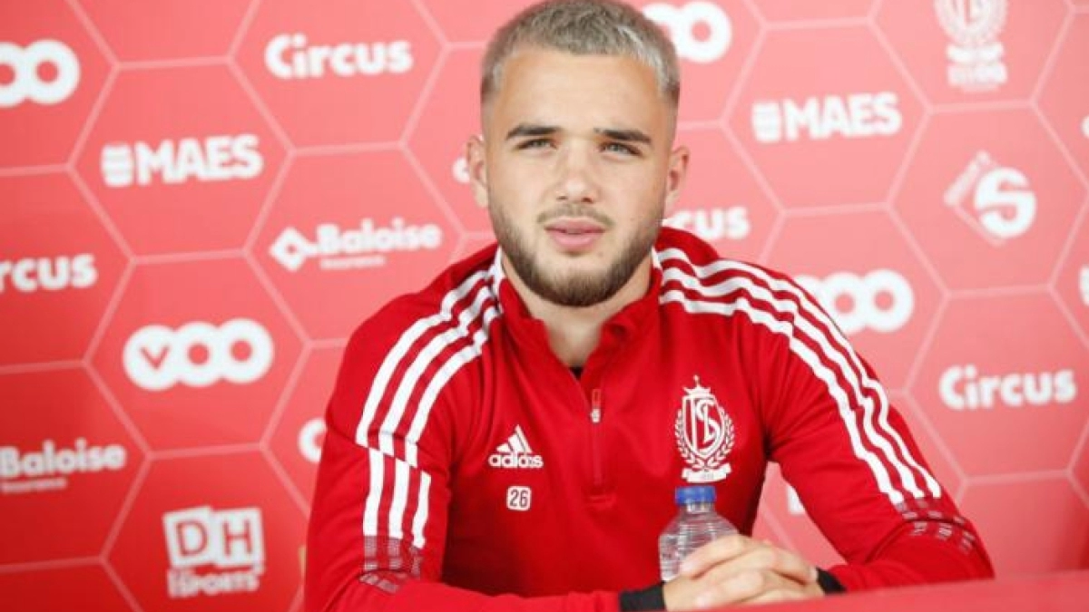 Nicolas Raskin, jugador del Standard de Lieja y pretendido por el FC Barcelona. Foto: Ibrox Noise