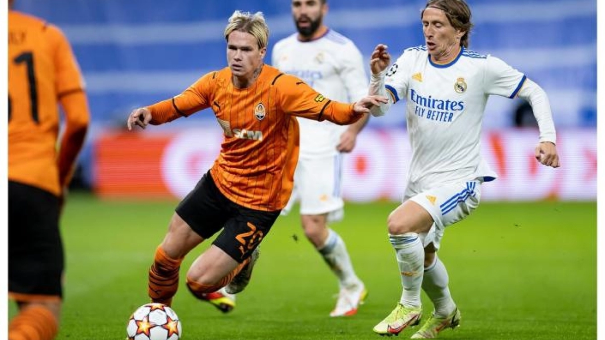 Mykhaylo Mudryk, jugador del Shakhtar Donetsk. Foto: MARCA