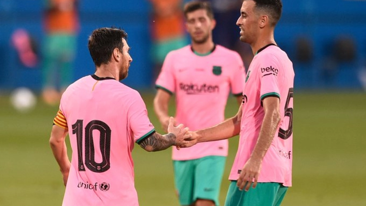 Busquets y Messi... ¿El reencuentro? Foto: @FabrizioRomano