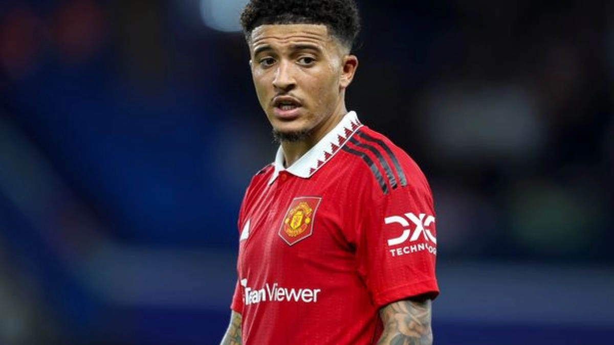 Jadon Sancho, posible descarte del Manchester United - Foto: Manchester Evening News