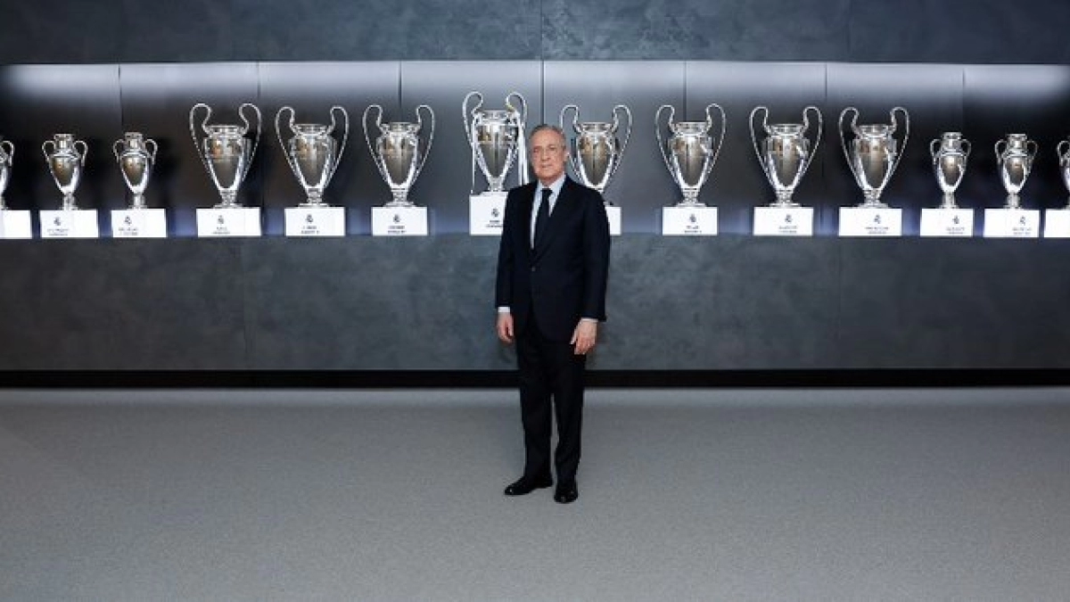 Florentino Pérez le dejó ir hace años. Foto: @RealMadrid