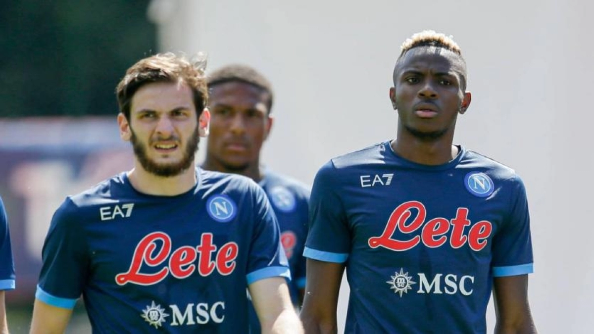 El Napoli cierra la puerta de salida a Kvaratskhelia y Osimhen | FOTO: NAPOLI