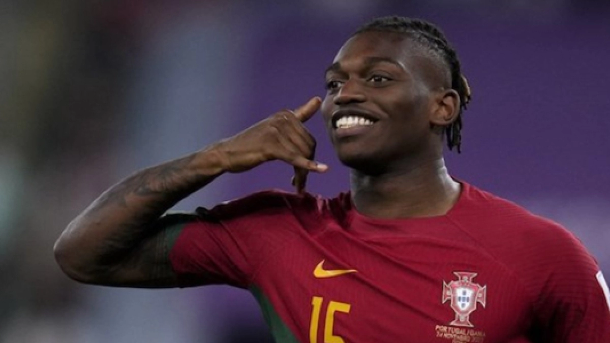 Rafael Leao, la estrella que quiere el PSG para reemplazar a Messi | FOTO: PORTUGAL