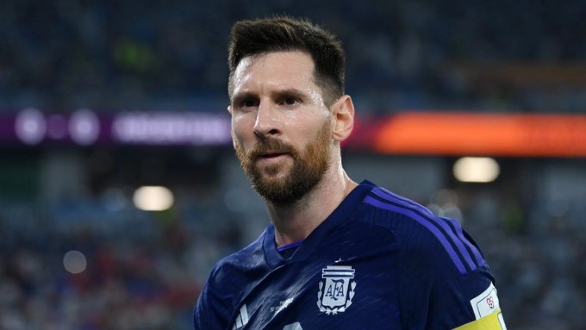 Messi no tiene claro nada. Foto: @Argentina