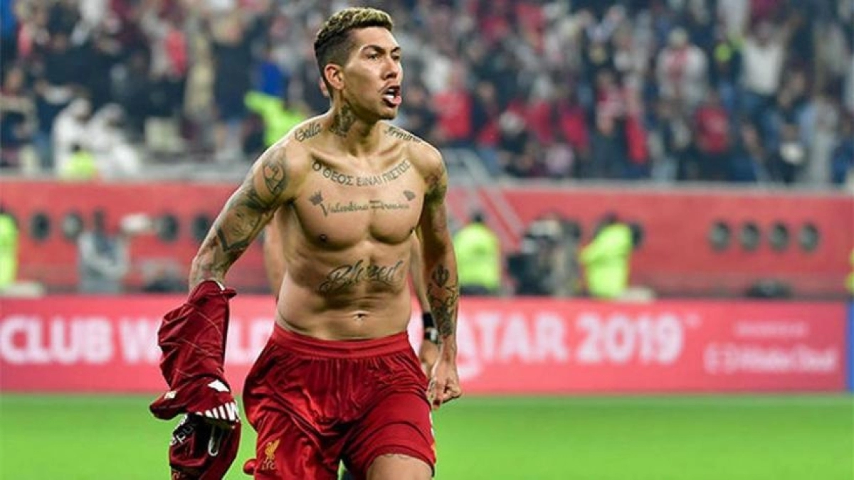 Roberto Firmino festeja un gol. Foto: SPORT