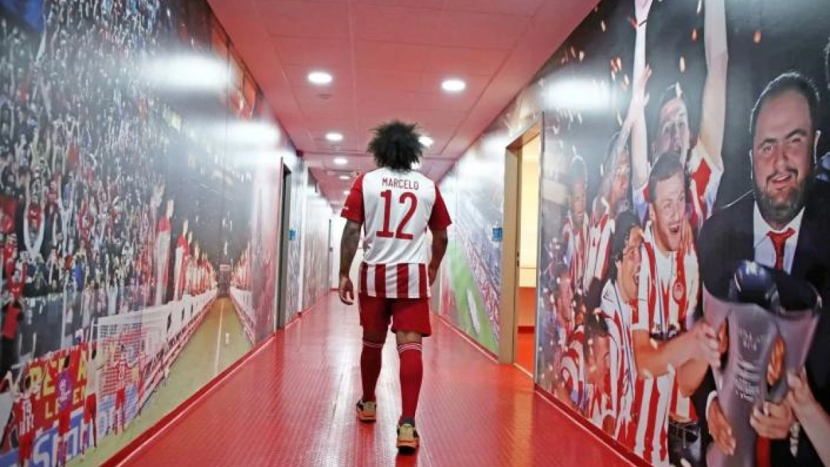 Marcelo saldrá del Olympiacos cuanto antes. Foto: @olympiacosfc