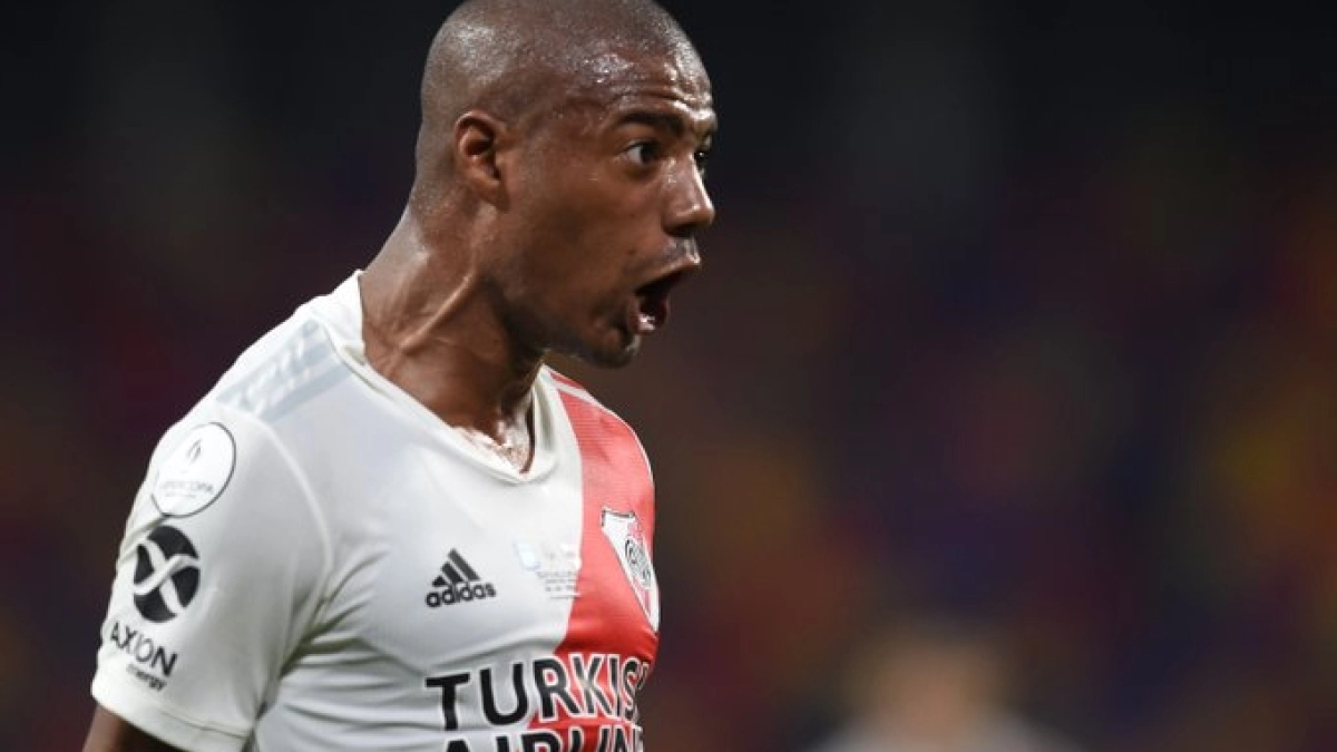 El charrúa seguirá perteneciendo a River. Foto: @RiverPlate