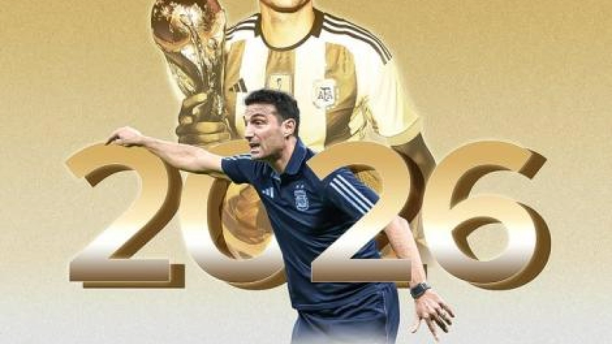 OFICIAL: Scaloni renueva con Argentina - Foto: Argentina