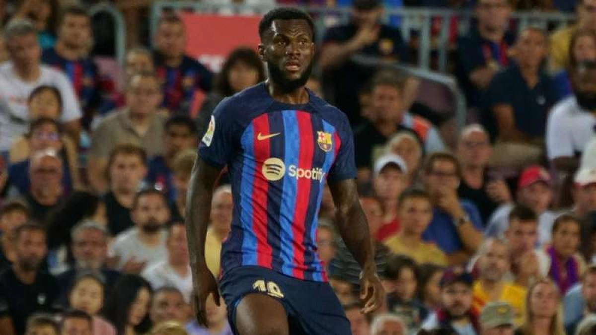 Franck Kessié, jugador del FC Barcelona que podría salir. Foto: DAZN