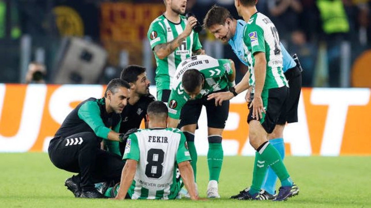 Nabil Fekir sigue lesionado y no puede jugar con el Real Betis. Foto: Diario AS