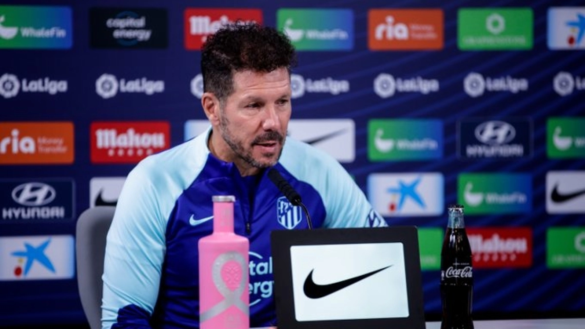 El técnico pone el ojo en la Liga argentina. Foto: @Atleti